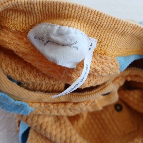 out from under ♡ cropped felt & waffle knit long sleeve top - Picture 10 of 12